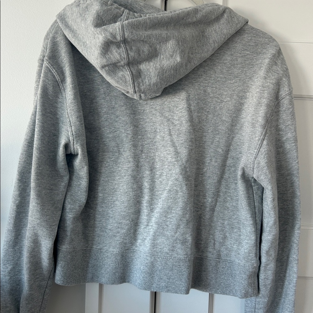 Spiritual Gangster Light Gray Heather Women's Zip-Up Hoodie Size Small - Picture 7 of 8